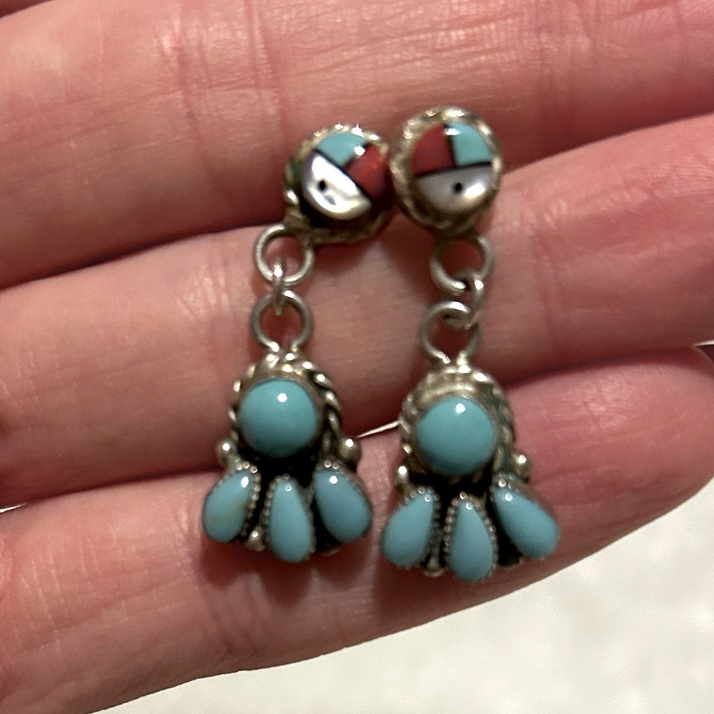 Turquoise earrings